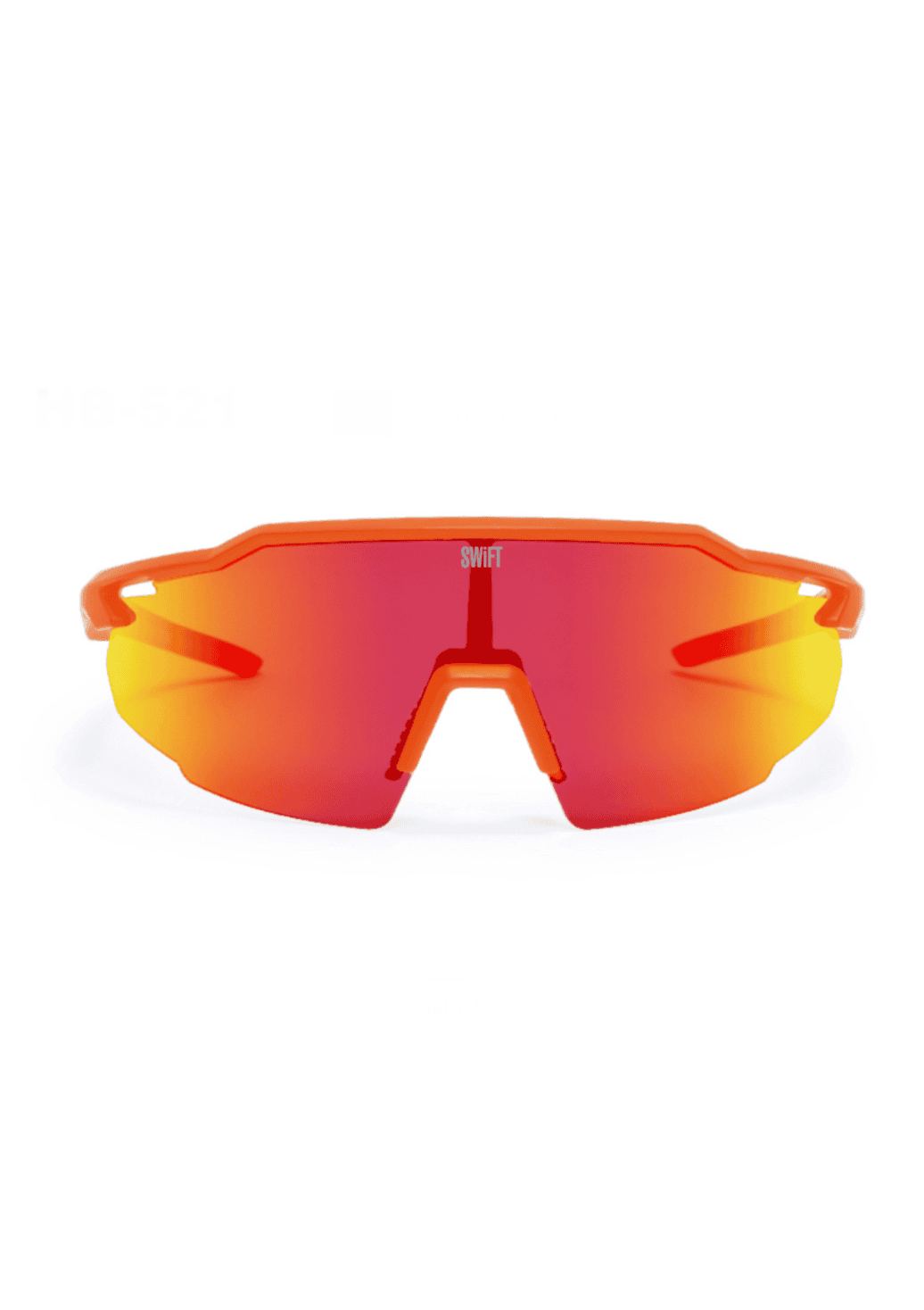 polaroid sport-sonnenbrille mit polarisierten gläsern und uv schutz Apex Swiftness Pro Vision