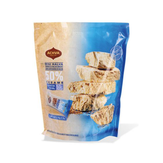 Halva Minis Vanille | Zuckerfreie Sesam-Snacks im Einzelpack