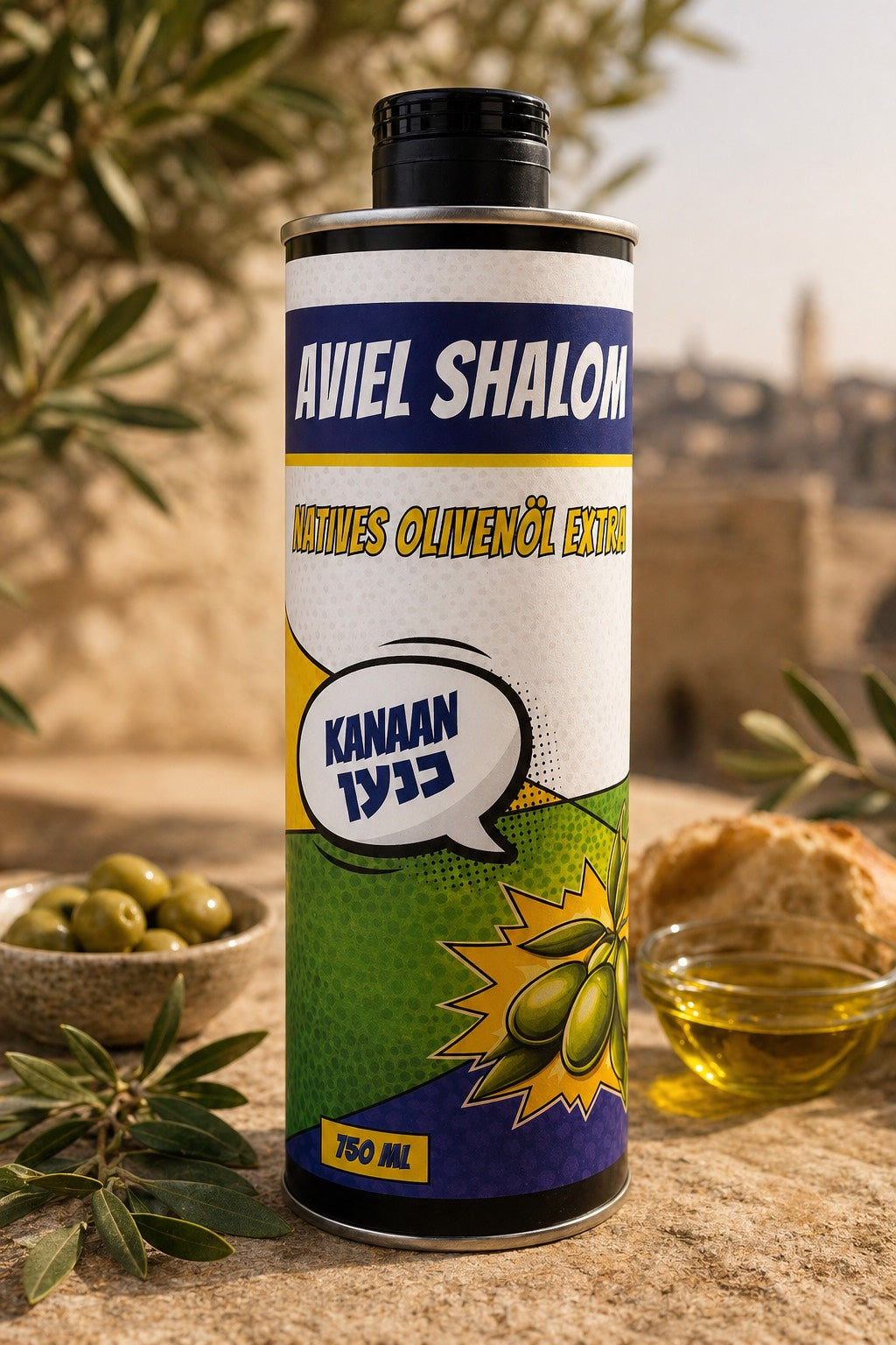 Kanaan-Olivenöl „Aviel-Shalom“ 2026