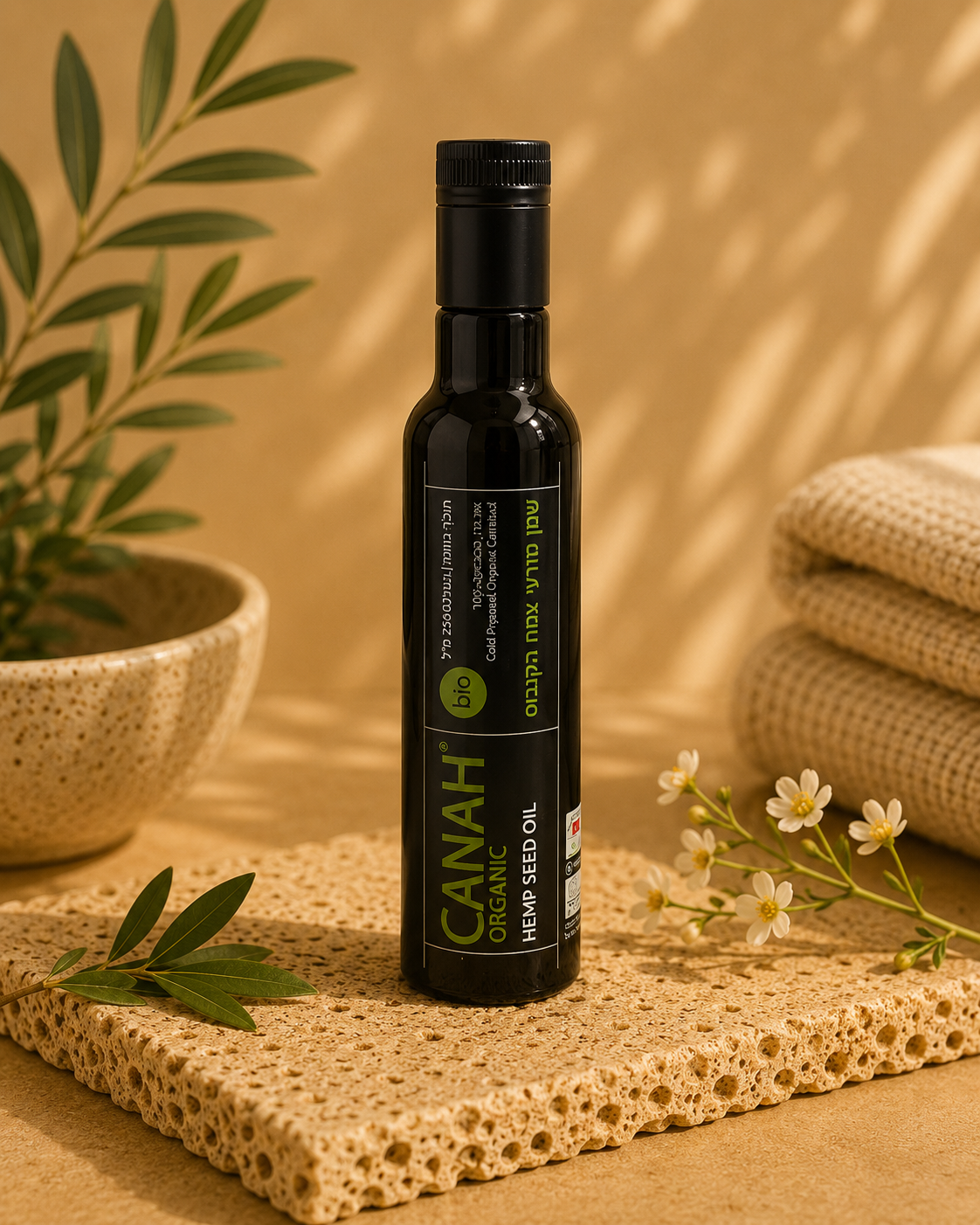 Premium Bio-Hanföl von Canah – Rein und hochwertig