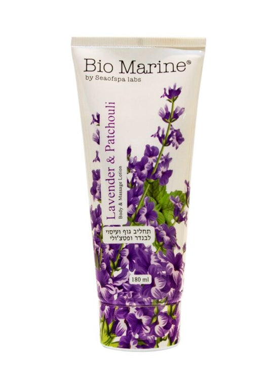 Bio Marine Körper- & Massagelotion | Lavendel & Patchouli – Intensive Entspannung & Pflege