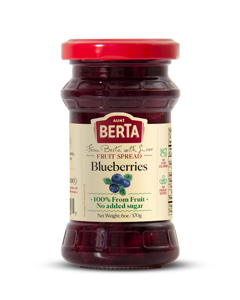 Aunt Berta's Blueberry Delight – 100% pure fruit harmony