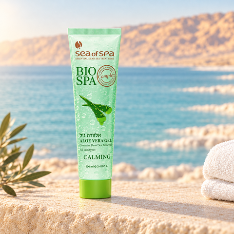 Natürliches Aloe-Vera-Gel aus dem Toten Meer | entzündungshemmend & heilend | Sea of Spa