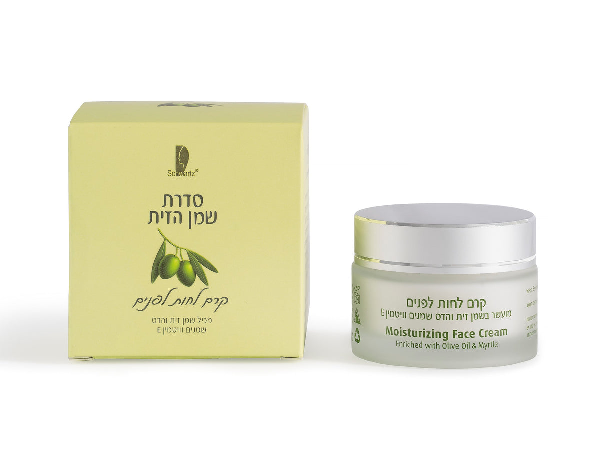 Feuchtigkeitscreme für das Gesicht - Olivenöl und Myrte