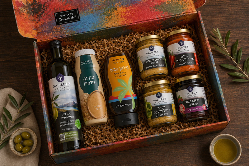 Genuss aus Galiläa — Geschenkbox zum Laubhüttenfest