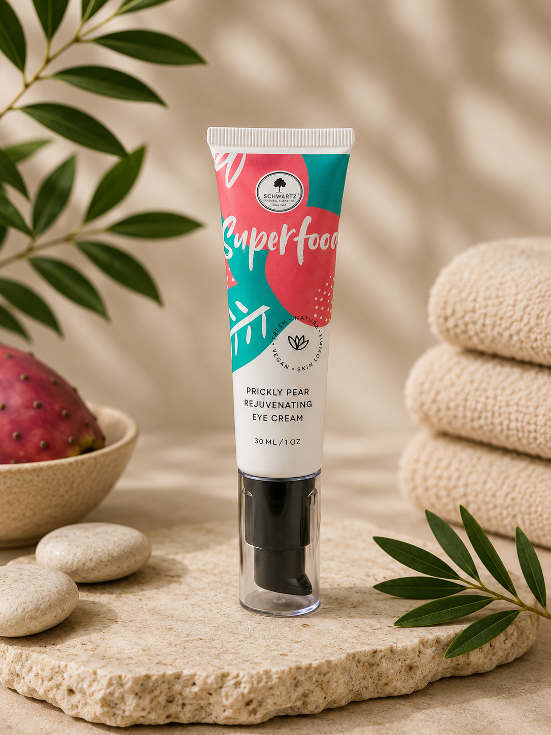 Superfood Augencreme | Reichhaltig & Revitalisierend | Schwartz