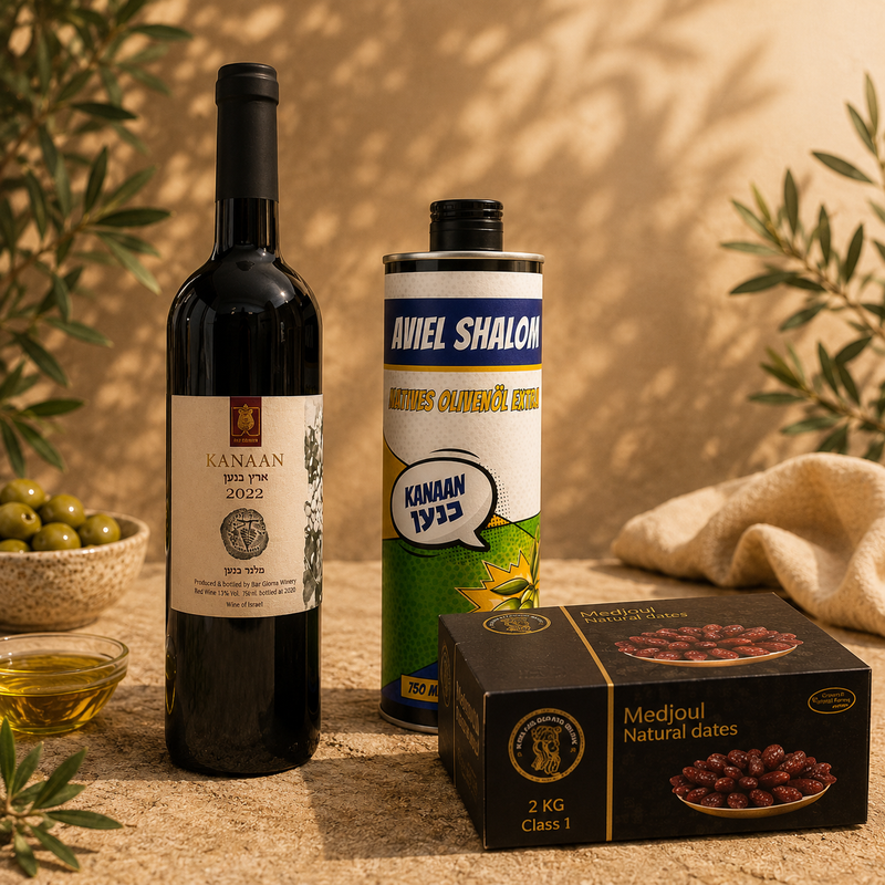 Premium-Trio | Mediterraner Genuss mit 2 kg Medjool-Datteln