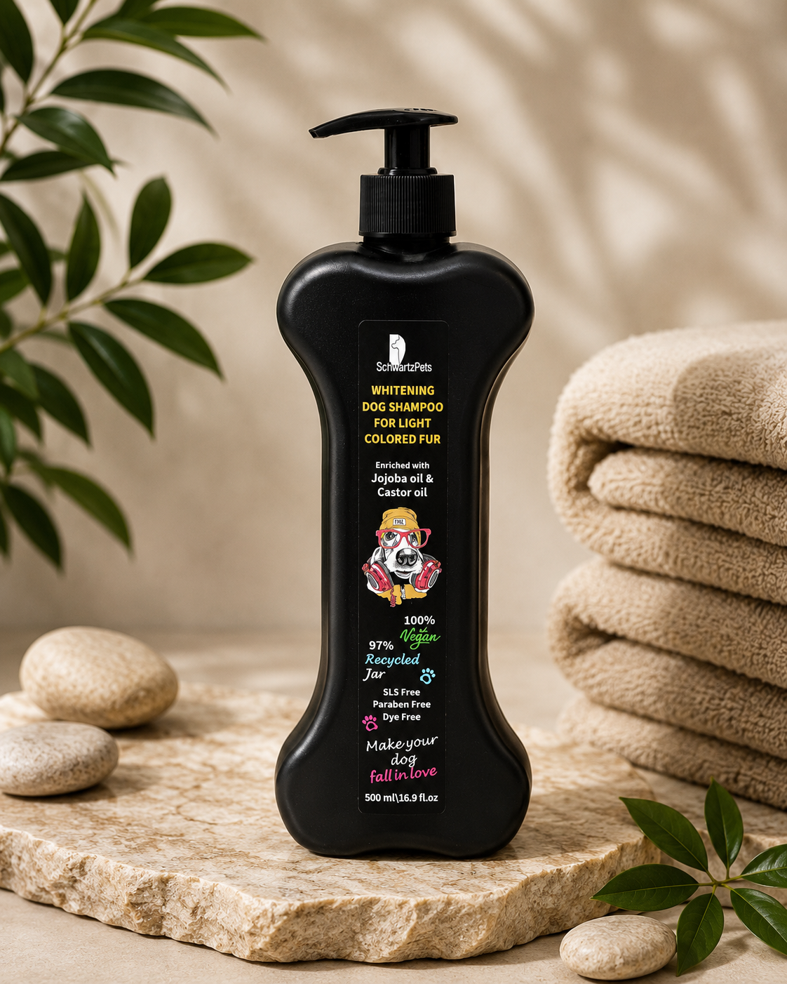 Reichhaltiges Hundeshampoo | Reich an Vitaminen | Schwartz Pets