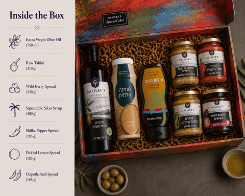 Genuss aus Galiläa – Geschenkbox
