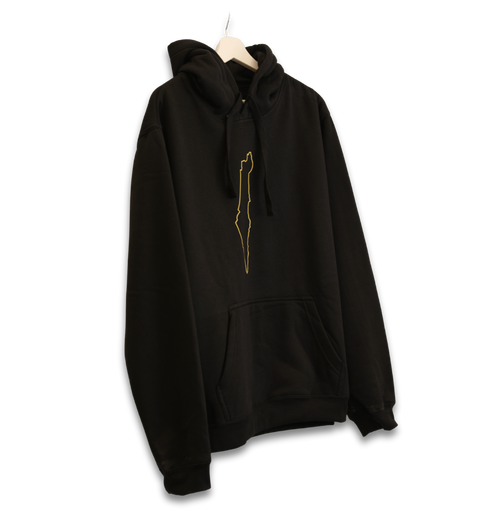 Hoodie with Israel Map
