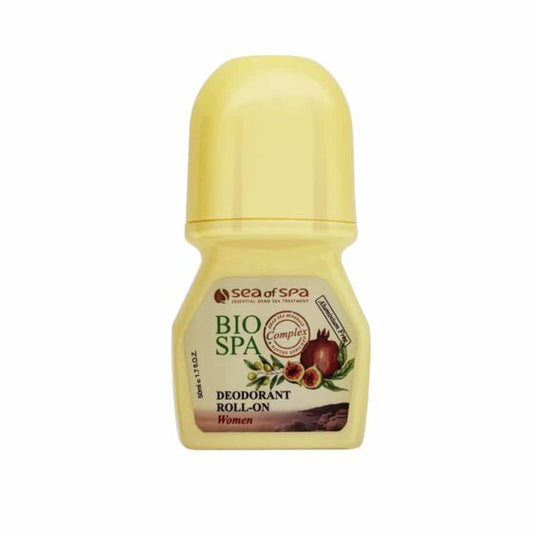 Bio Spa Deodorant Roll-On for Women | 24h Freshness with Pomegranate & Fig