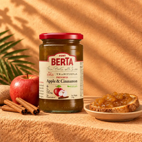 Aunt Berta Apple-Cinnamon Jam | Hand-stirred according to a traditional recipe