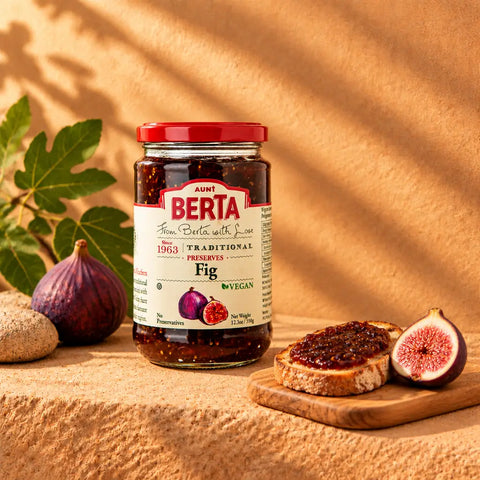 Aunt Berta Fig Jam | Fruity & hand-stirred | 350 g