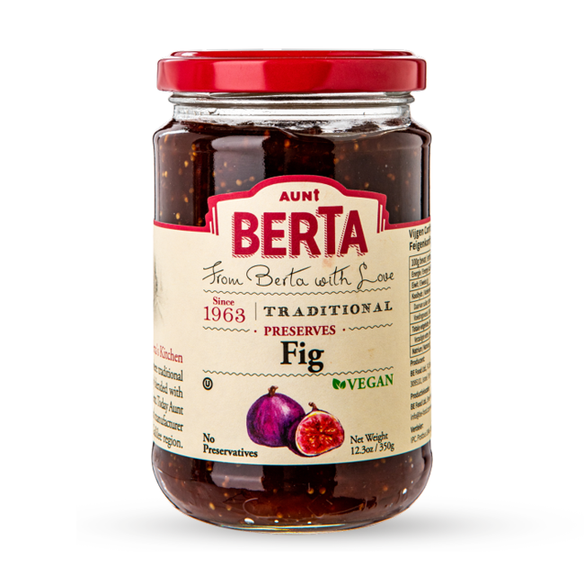 Aunt Berta Fig Jam | Fruity & hand-stirred | 350 g