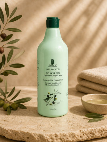 Schwartz Oliven & Myrte Shampoo | Pflegende Formel für normales Haar – 750 ml