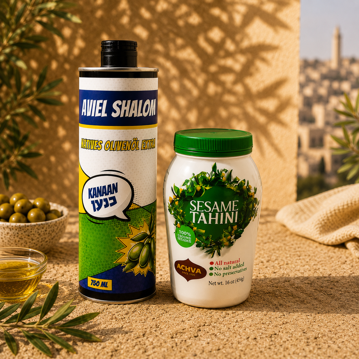 Experience Duo | Tahini & Aviel-Shalom Olivenöl 2026