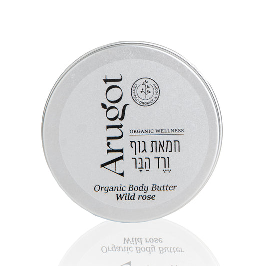 Gourmet organic body butter with wild rose – luxury for your skin