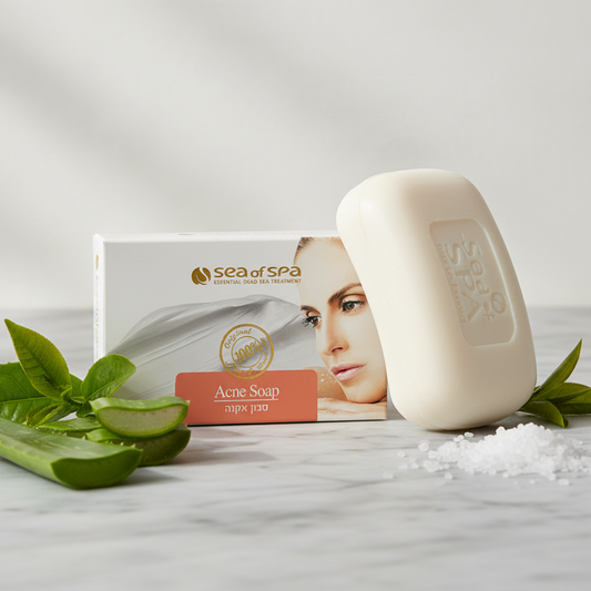 סבון אקנה - אתר