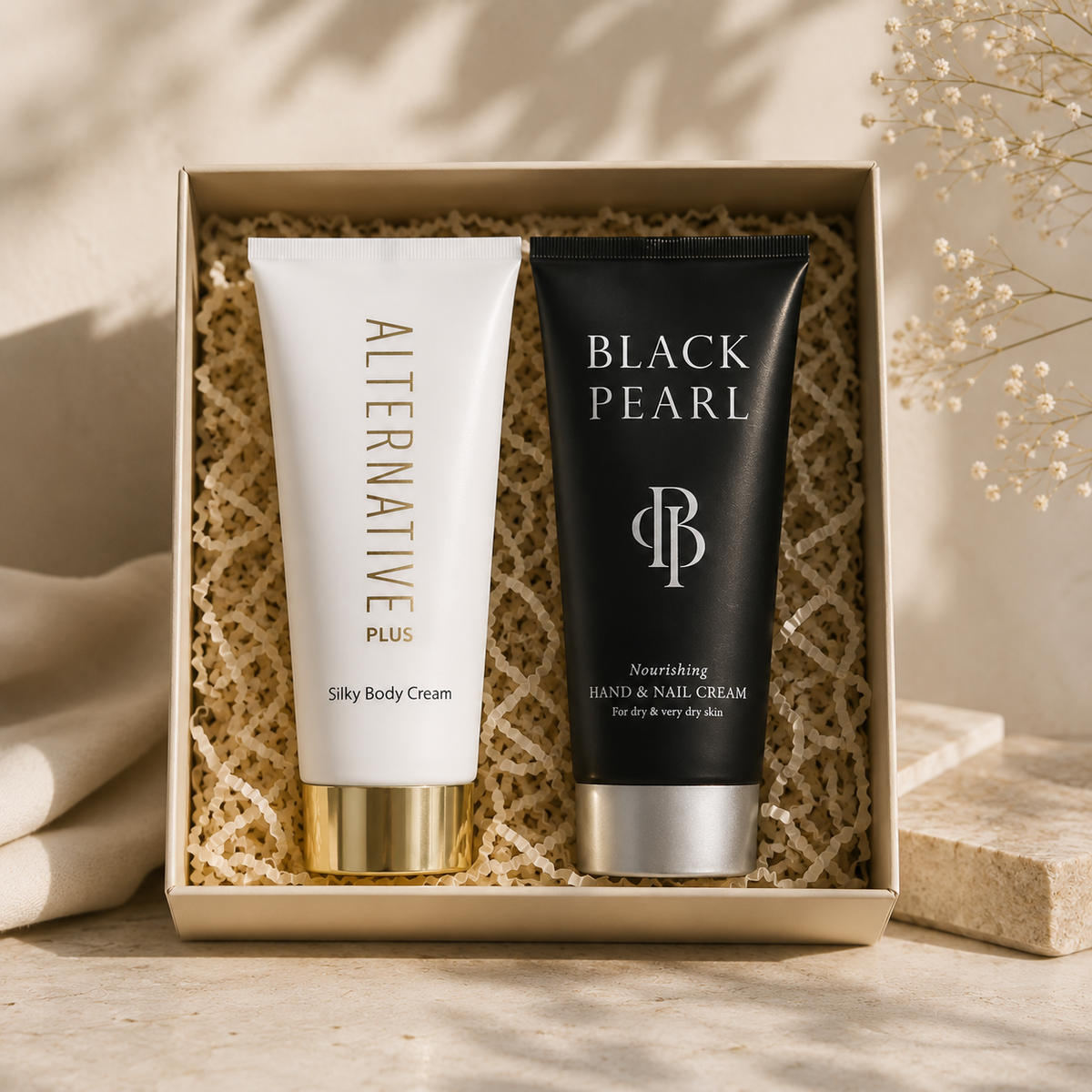 BLACK PEARL & SILK GLOW