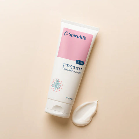 Spirulife Nährende Körpercreme | Lavendel, Vanille & Patchouli