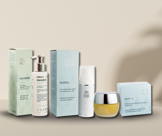 KARMEL & BOTO-V Beauty Pampering Set | Organic Anti-Aging &amp; Care