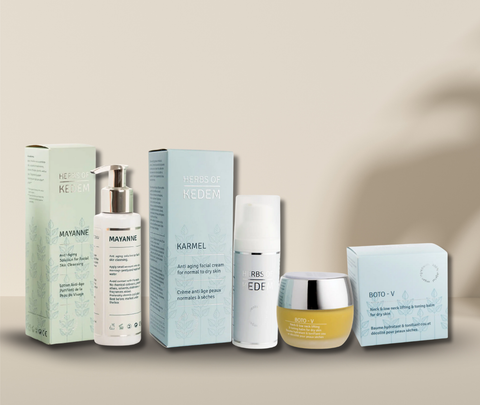 KARMEL & BOTO-V Beauty Pampering Set | Organic Anti-Aging &amp; Care
