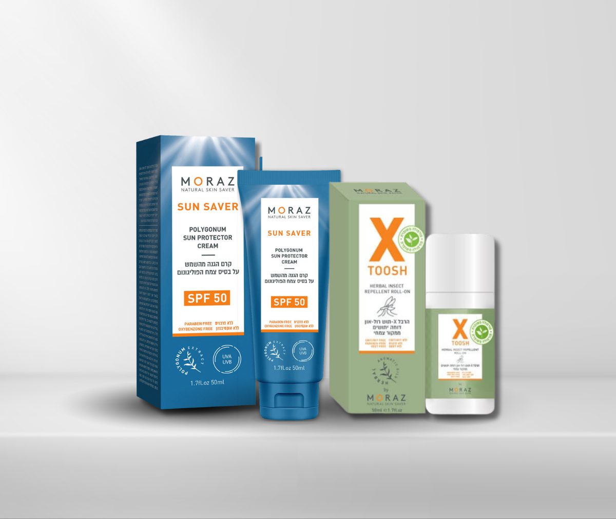 Sun & Shield Duo | Natural sun and mosquito protection