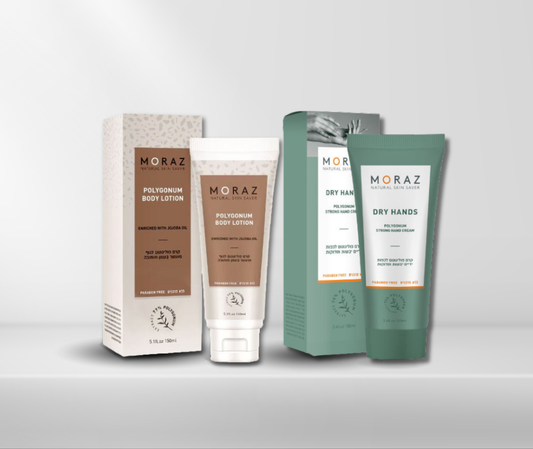 MORAZ Polygonum Verwöhn-Duo | Intensivpflege für Haut & Hände