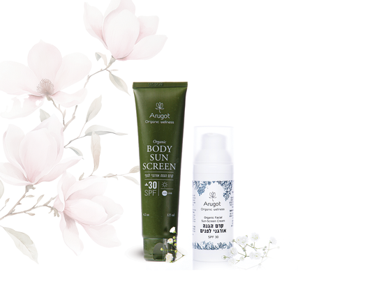 Organic sun protection set for face &amp; body | With SPF 30