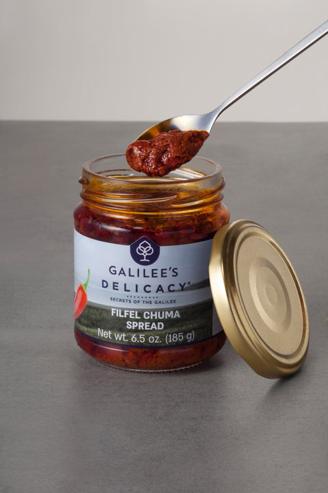 Filfel Chuma – Spicy Garlic Chili Paste from Israel