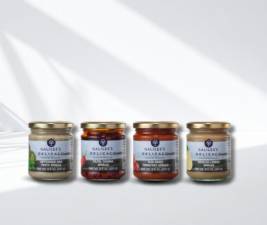 Galilee Gourmet Set | A variety of spicy spreads from Israel