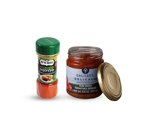 Galilee Gourmet Set: Sun-dried tomatoes & aromatic spice mix