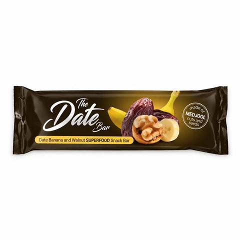 Date Bar Energy | Dattelriegel mit Walnuss & Banane