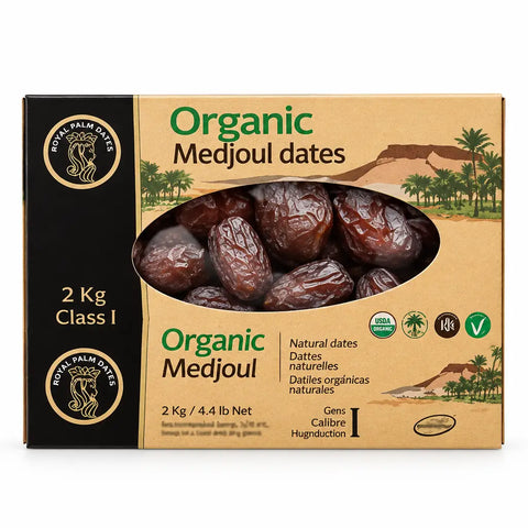 Bio Medjool Datteln König Salomon | 2 kg Premium-Qualität aus Israel