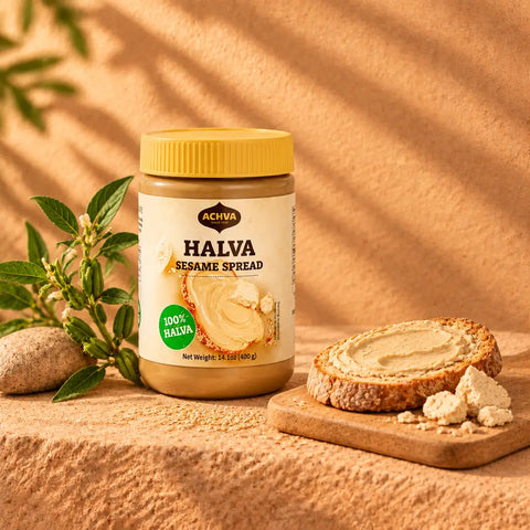 Feine Halva Sesam-Creme | Der köstlichste Brotaufstrich Israels