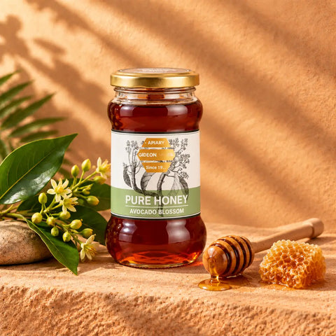 Reiner Bienenhonig von Avocadoblüten: 100 % natürlich