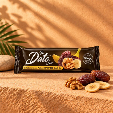 Date Bar Energy | Dattelriegel mit Walnuss & Banane