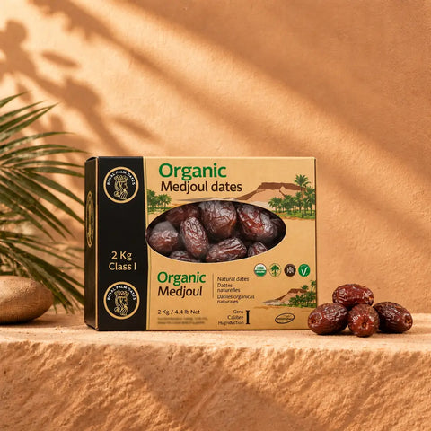 Bio Medjool Datteln König Salomon | 2 kg Premium-Qualität aus Israel