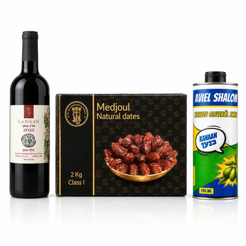 Premium-Trio | Mediterraner Genuss mit 2 kg Medjool-Datteln