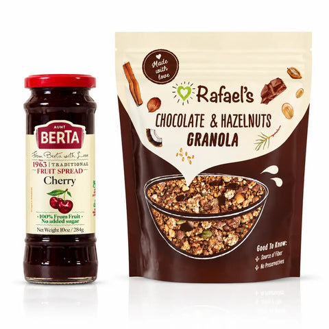 Kirsch & ChocoCrunch“ | Frühstücks-Genuss-Set