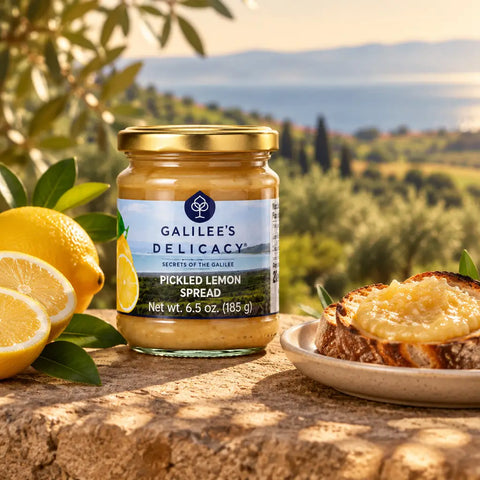 Galilee Lemon Delight - Würzig-saurer Zitronenaufstrich