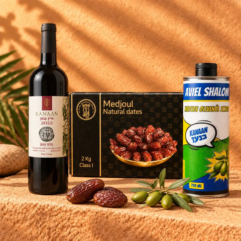 Premium-Trio | Mediterraner Genuss mit 2 kg Medjool-Datteln