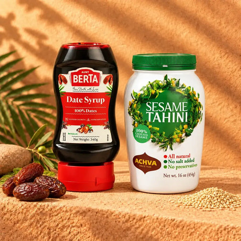 Natürlicher Genussmoment | Tahini & Dattelsirup Silan