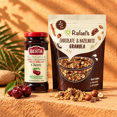 Kirsch & ChocoCrunch“ | Frühstücks-Genuss-Set