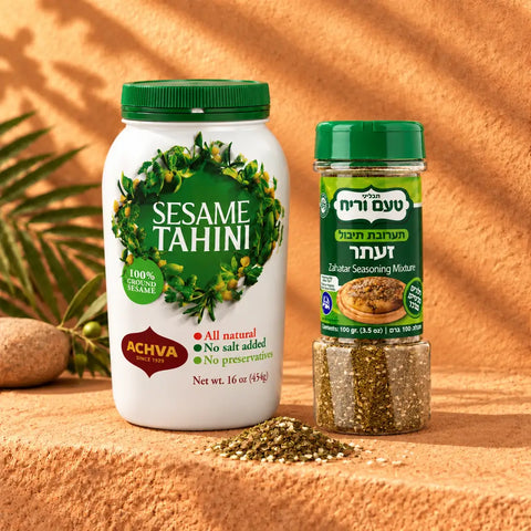 Tahini & Za’atar Genuss-Duo