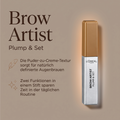 L'Oréal Paris Brow Artist Plump & Set Augenbrauen Mascara mit Grafik zu Puder-zu-Creme-Textur und zwei Funktionen