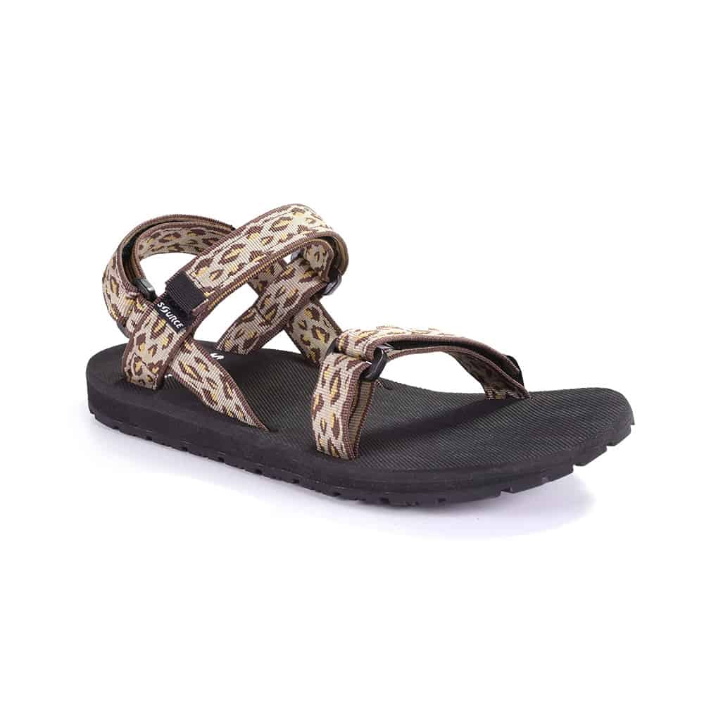 Source Klassische Outdoor-Sandalen für Frauen - Leopard