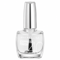 Maybelline Express Finish Nagellack transparent im Glasflakon mit silberner Kappe, Pack-Shot