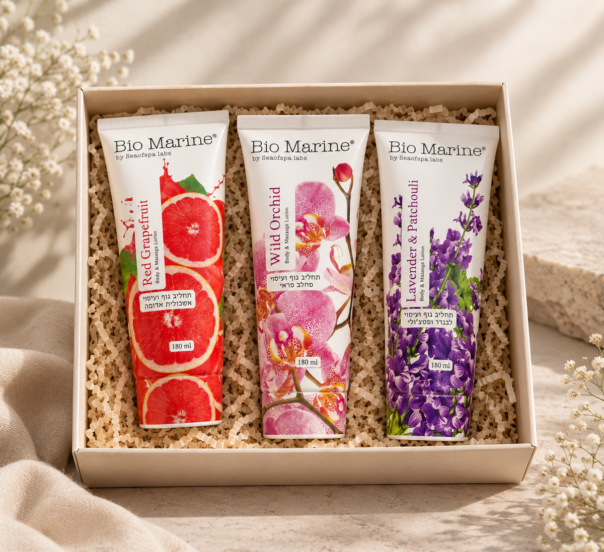 Bio Marine Spa Moments – 3er Set Körper- & Massagelotionen