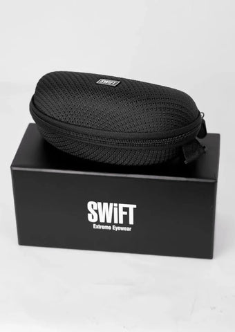 Apex Swift Rush White-Blue | Sports glasses with an urban performance design